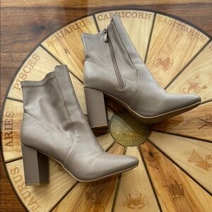 Taupe Ankle Boots